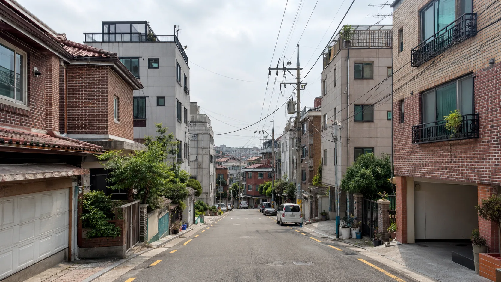 서울 빌라 거래가 증가한 저층 주택가