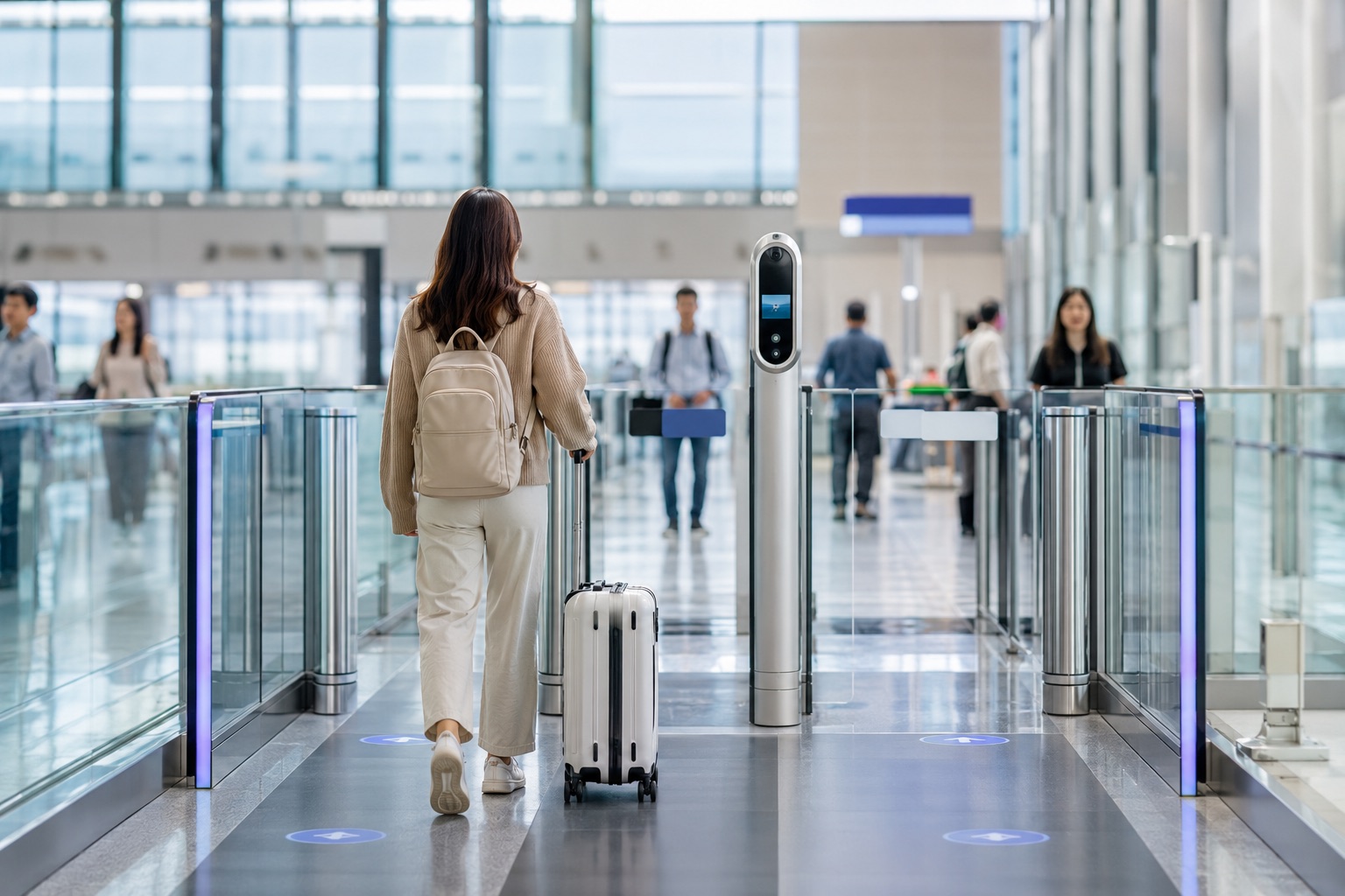 인천공항 스마트패스 전용 출국장 이용