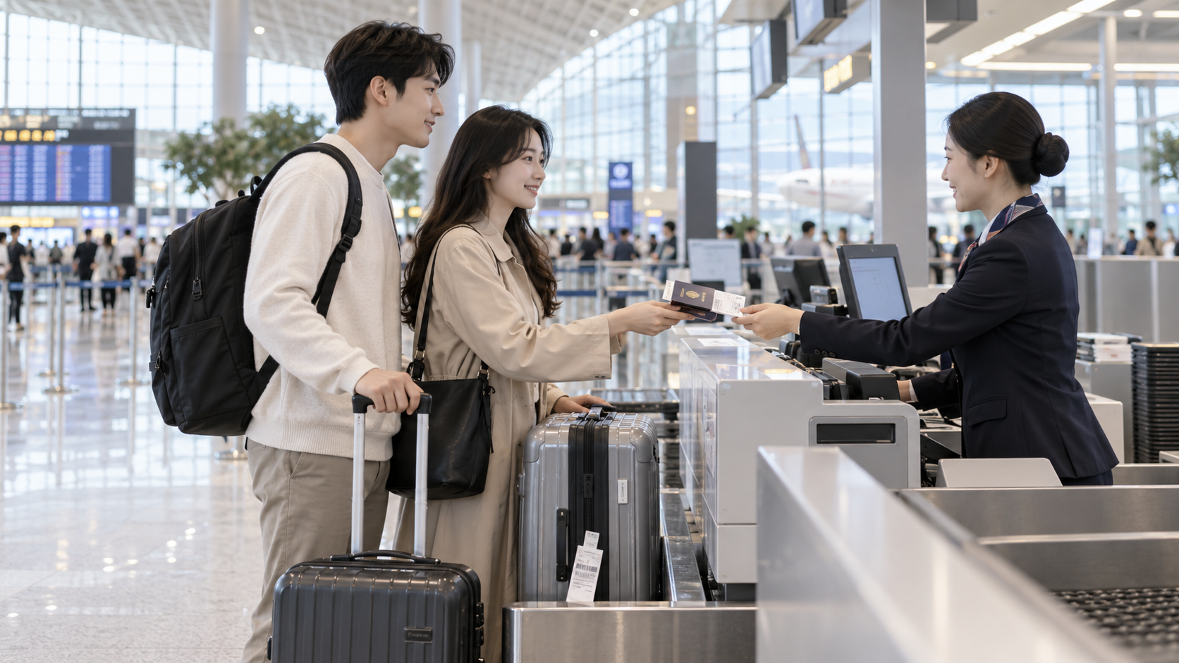 비엣젯 인천공항 체크인 카운터 이용