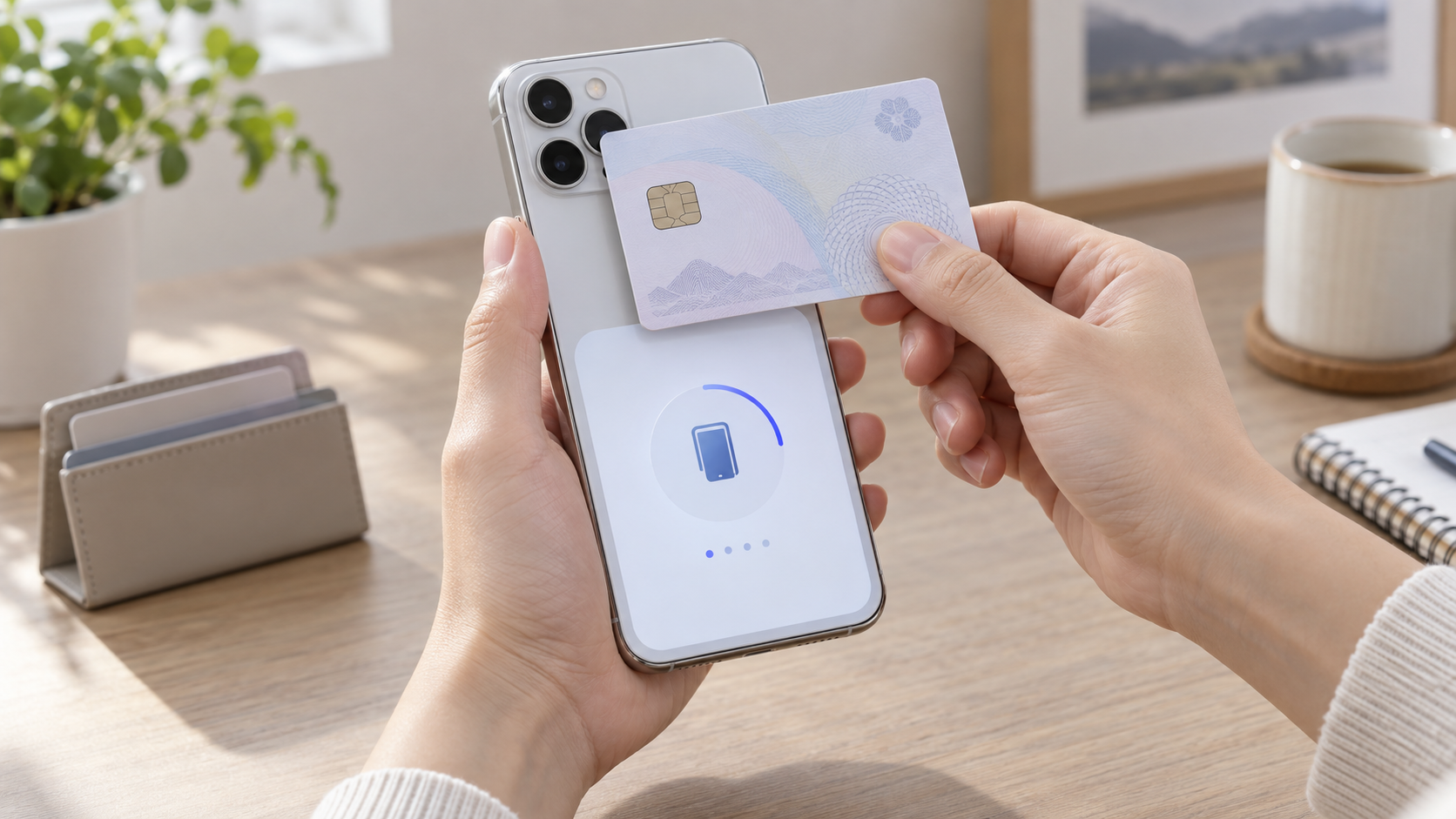 IC 주민등록증 스마트폰 NFC 태그